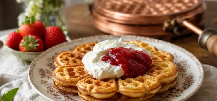 Frasvåfflor som blir gyllene och spröda varje gång