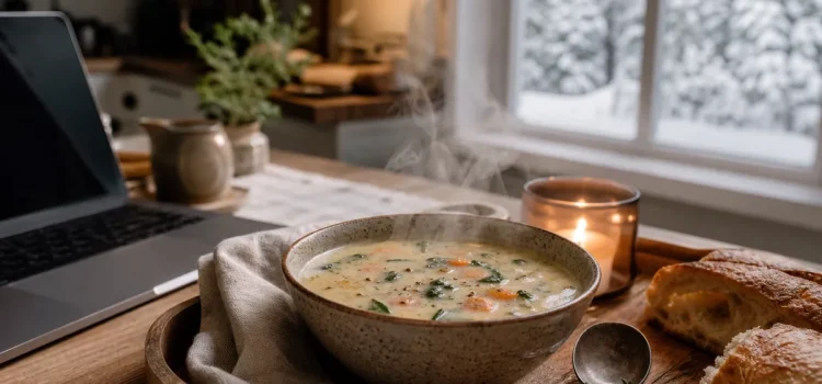 Vintermat för hemmajobbande med värmande comfort food